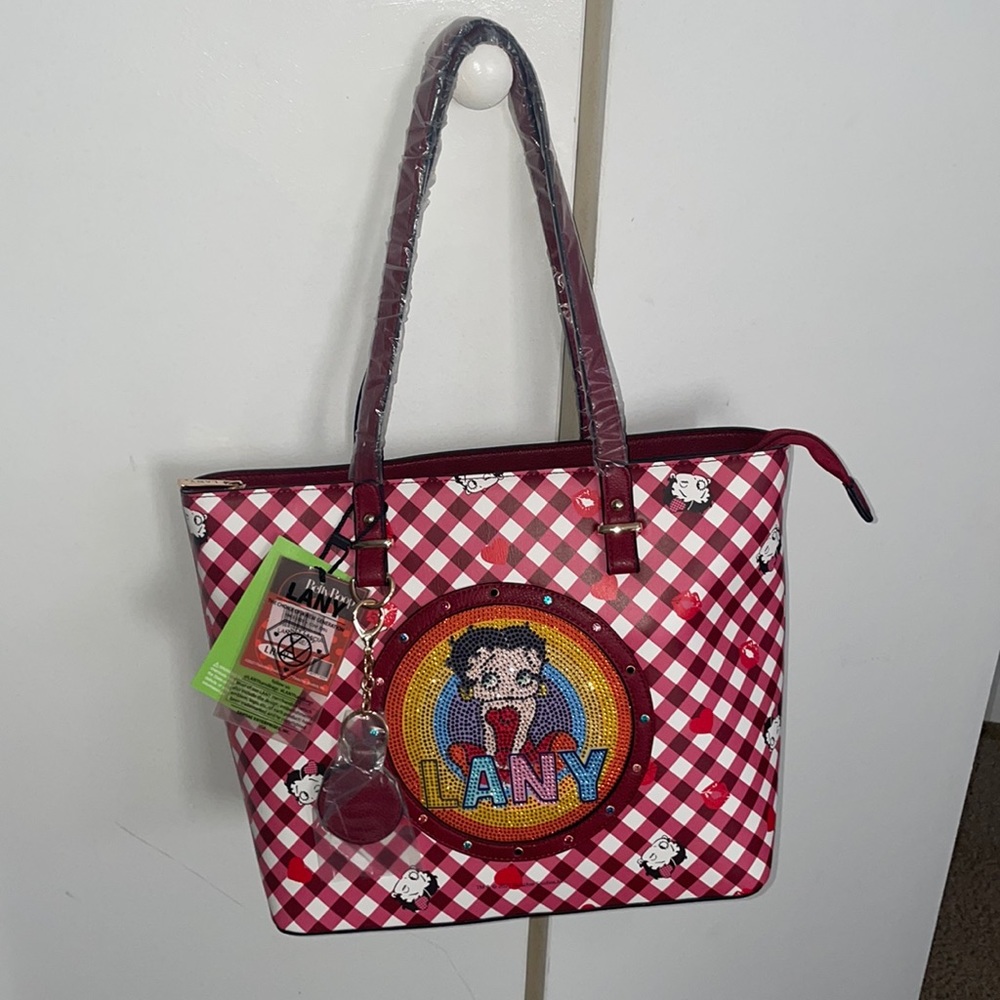 New red betty boop tote